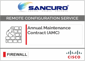 Annual Maintenance Contract (AMC) For CISCO Firewall For Model Series ASA 5545, ASA5500