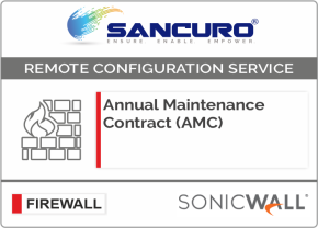 Annual Maintenance Contract (AMC) For SONICWALL Firewall For Model TZ300, TZ400, TZ500, TZ600