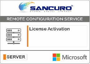 Microsoft SQL License Activation