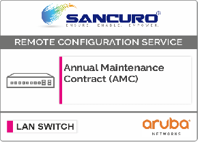 Annual Maintenance Contract (AMC) For Aruba L2 LAN Switch For Model Series 2540