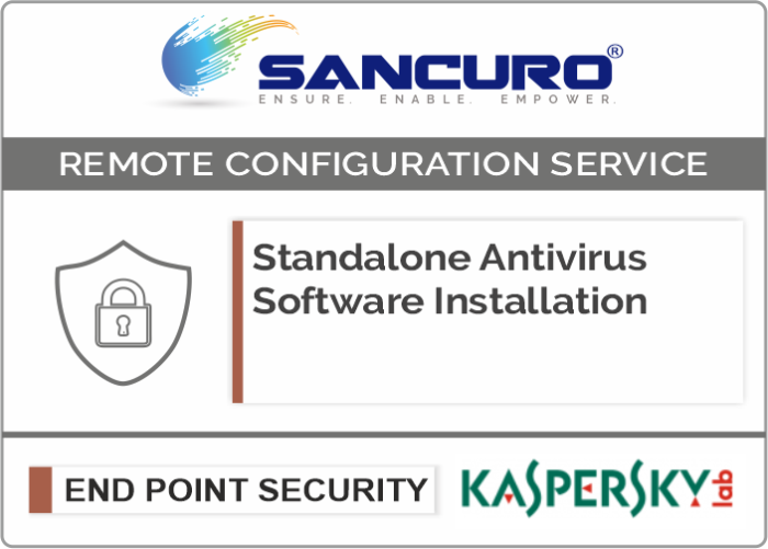 KASPERSKY Standalone Antivirus Software Installation