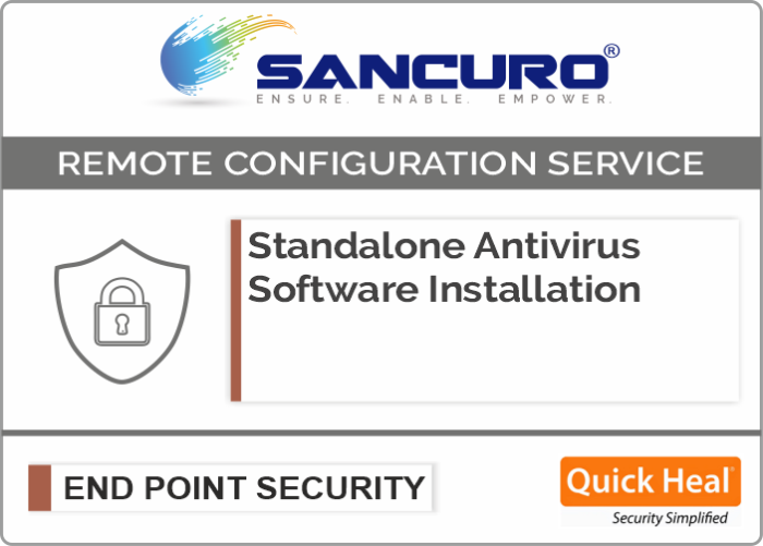 Quick Heal Standalone Antivirus Software Installation