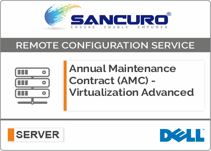 Annual Maintenance Contract (AMC) For Comprehensive Virtualization Services For Dell Server