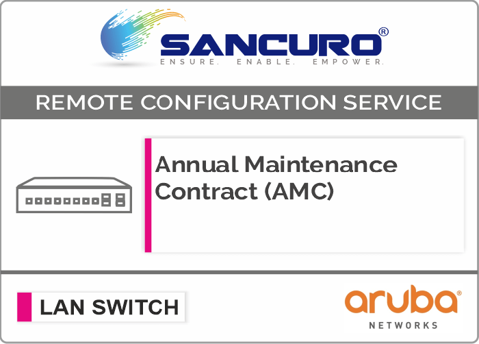 Annual Maintenance Contract (AMC) For Aruba L2 LAN Switch For Model Series 2530