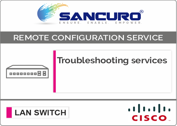 CISCO L2 LAN Switch Troubleshooting services For Model Series SF300, SG300, SF350, SG350