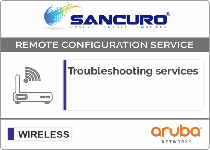 Troubleshooting services For Aruba Lightweight Access Point