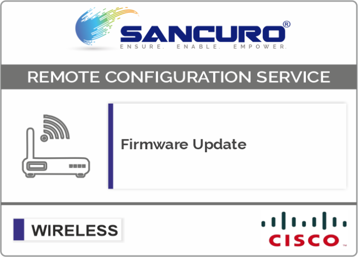 Firmware Update for CISCO Lightweight Wireless Access Point