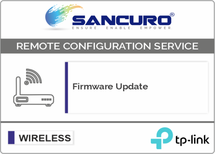 Firmware Update for TP-Link Autonomous Wireless Access Point
