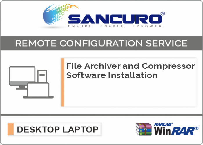 WinRAR File Archiver and Compressor Software Installation