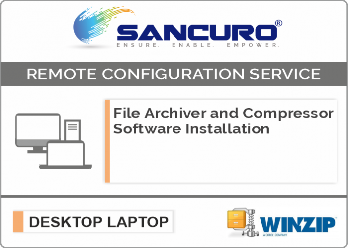 WinZip File Archiver and Compressor Software Installation