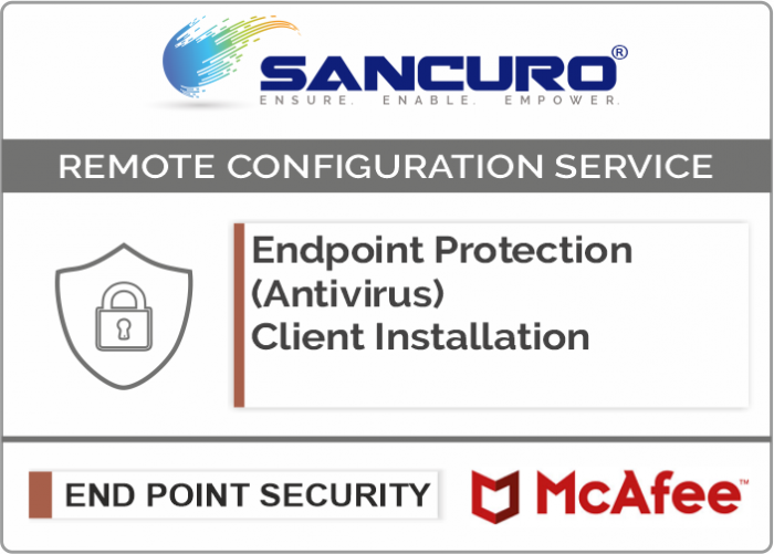 McAfee Endpoint Protection (Antivirus) Client Installation