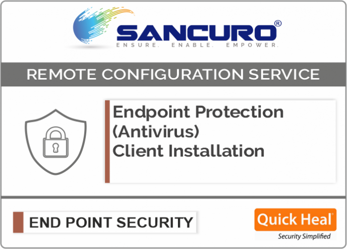 Quick Heal Endpoint Protection (Antivirus) Client Installation
