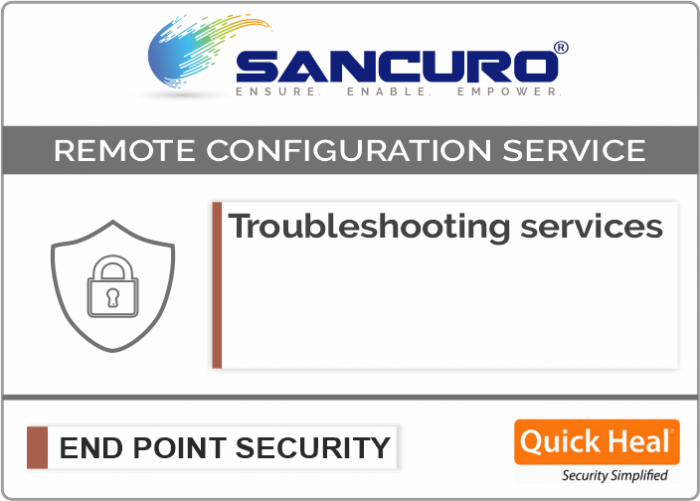 Quick Heal Endpoint Security Troubleshooting services