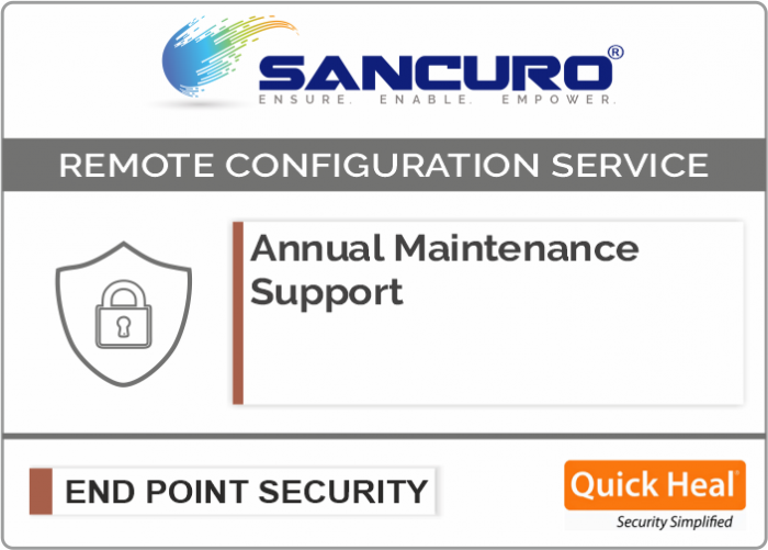Annual Maintenance Contract (AMC) for Quick Heal Endpoint Protection (Antivirus) Management Console