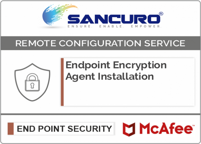 McAfee Endpoint Encryption Agent Installation