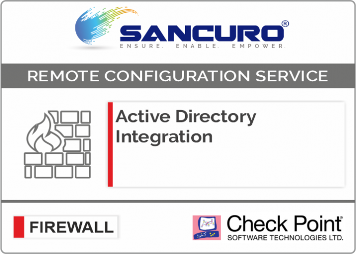 Active Directory Integration for Check Point Firewall For Model Series 5400, 5600, 5800, 5900