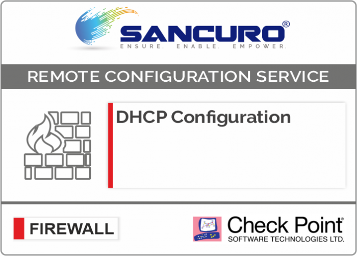 DHCP Configuration For Check Point Firewall
