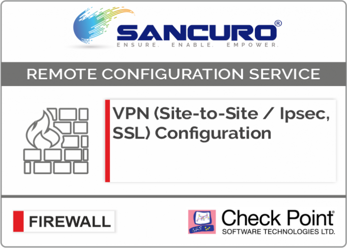 VPN (Site-to-Site / IPsec, SSL) Configuration in Check Point Firewall