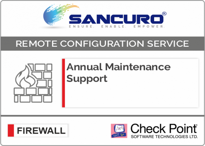 Annual Maintenance Contract (AMC) For Check Point Firewall For Model Series 5400, 5600, 5800, 5900