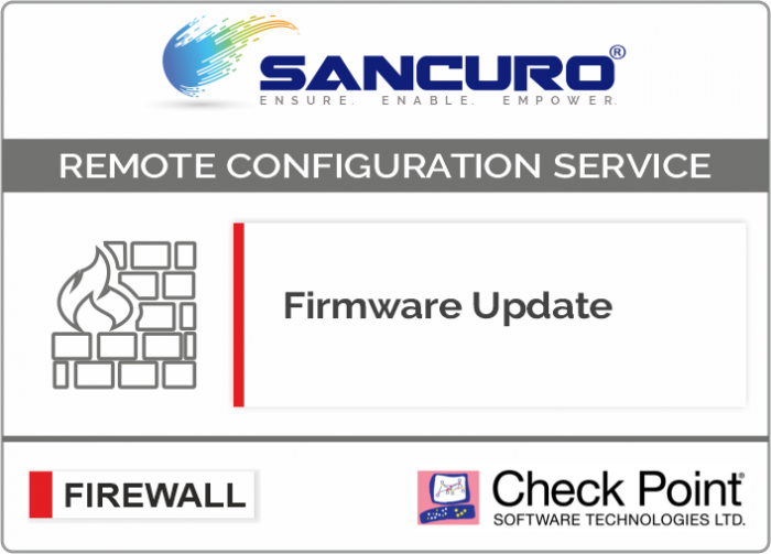 Firmware Update for Check Point Firewall