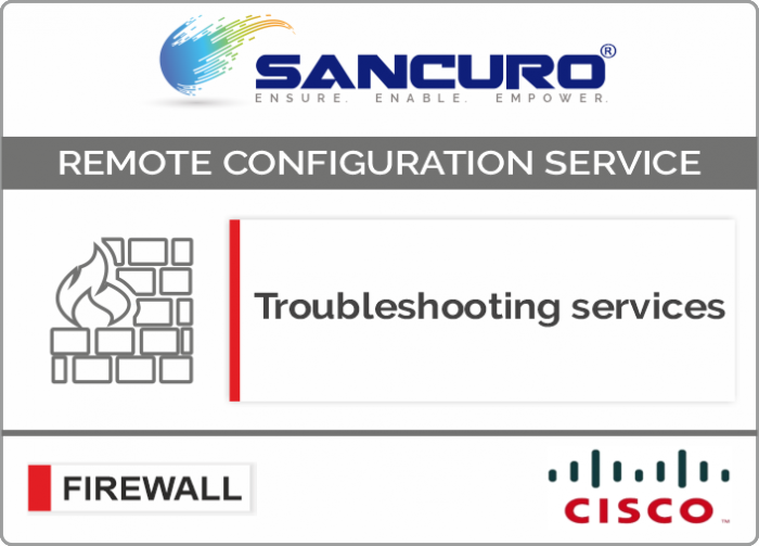 CISCO Firewall Troubleshooting services For Model Series ASA 5510