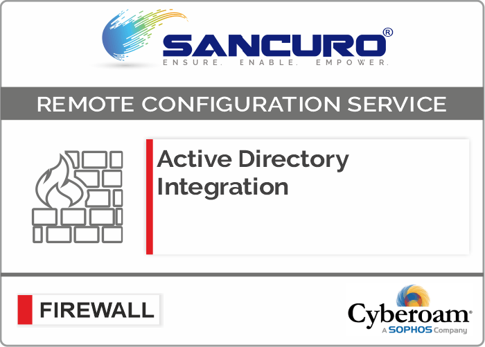 Active Directory Integration for Cyberoam Firewall For Model CR10iNG, CR15iNG