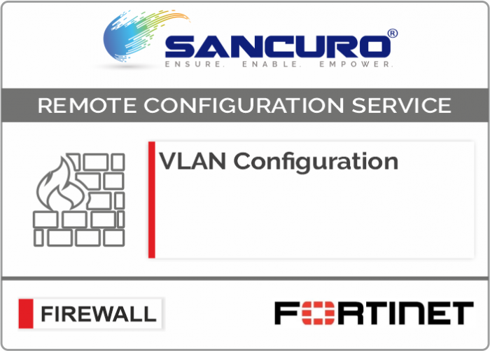 VLAN Configuration in FORTINET Firewall For Model 600D, 800D, 900D, 500E