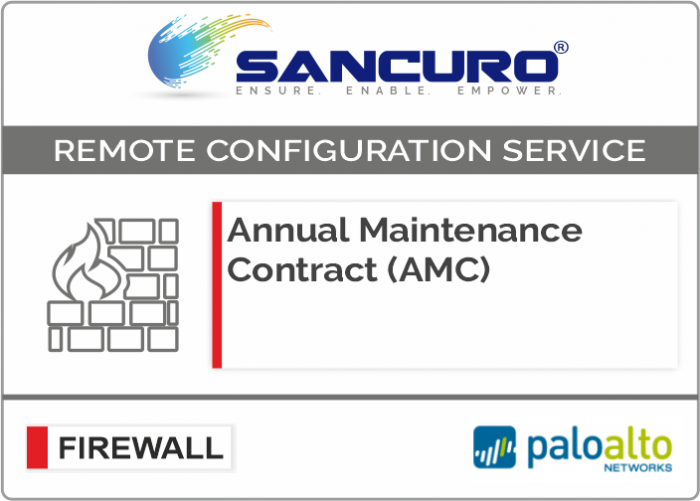 Annual Maintenance Contract (AMC) For Palo Alto Firewall For Model Series PA820, PA850