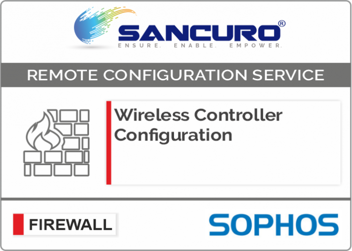 Wireless Controller Configuration in SOPHOS  Firewall For Model Series XGS 126, XGS 136