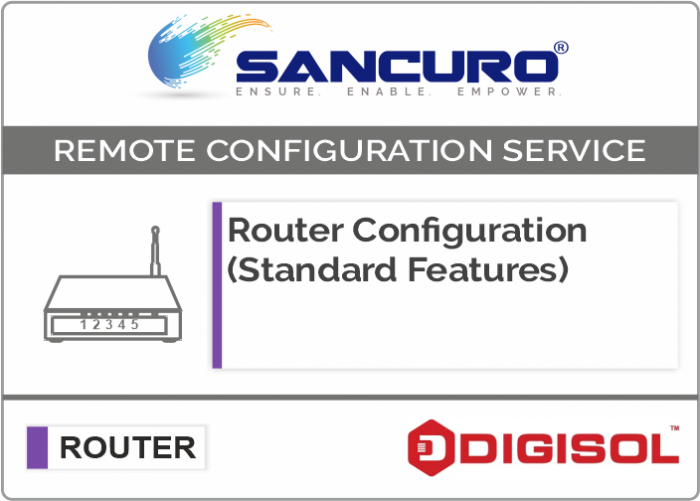 DIGISOL Router Configuration (Standard Features)