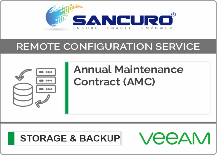 Annual Maintenance Contract (AMC) For VeeAM  Backup Software