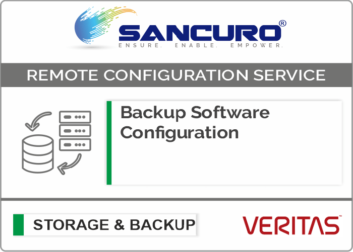 VERITAS Backup Software Configuration