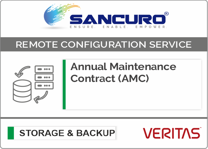 Annual Maintenance Contract (AMC) For VERITAS  Backup Software