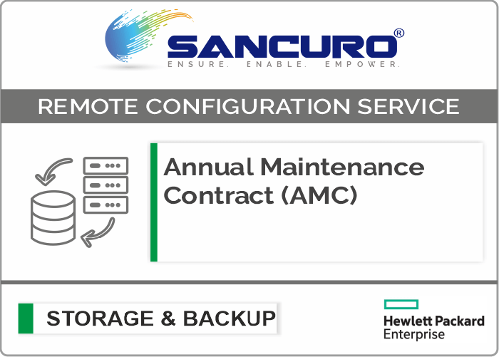 Annual Maintenance Contract (AMC) For HPE Storage