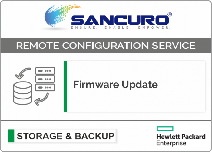Firmware Update for HPE Storage