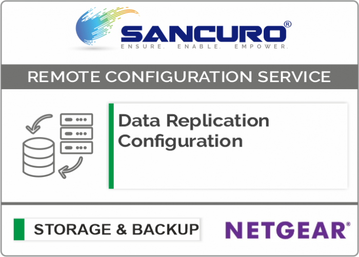 Data Replication Configuration For NETGEAR Storage