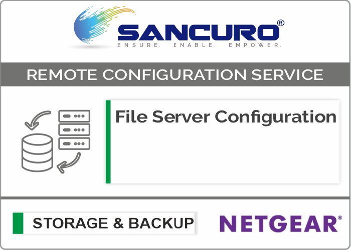 File Server Configuration For NETGEAR Storage