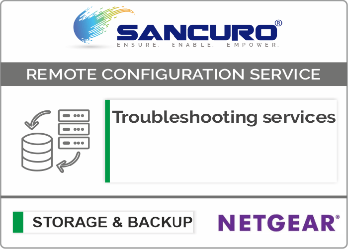 Troubleshooting services For NETGEAR Storage