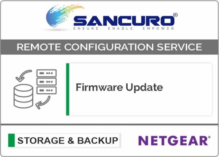 Firmware Update for NETGEAR Storage