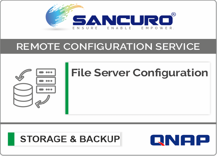 File Server Configuration For QNAP Storage For Model SMB Series
