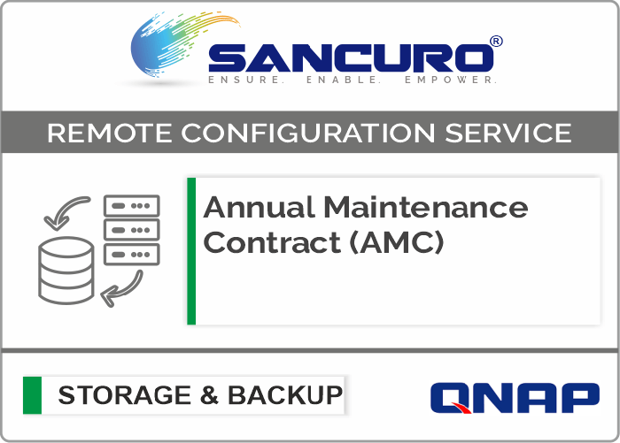 Annual Maintenance Contract (AMC) For QNAP Storage