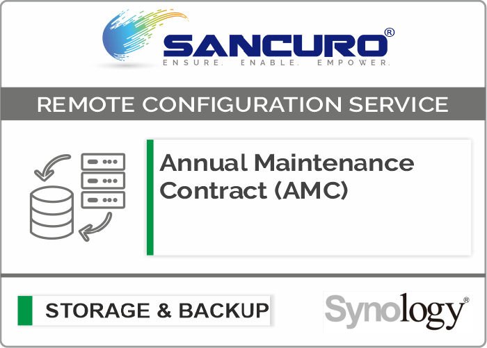Annual Maintenance Contract (AMC) For Synology Storage For Model Plus Series