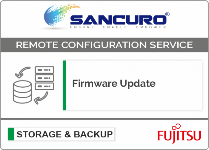Firmware Update for Fujitsu Storage  ETERNUS DX60 S4 Hybrid System