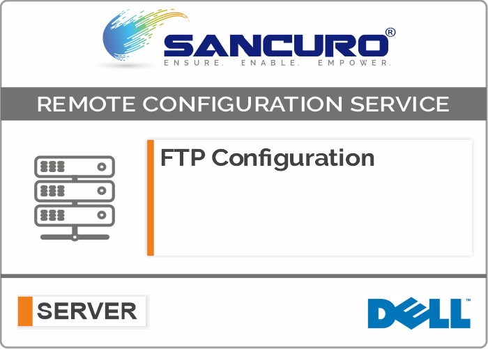 FTP Configuration For DELL Server
