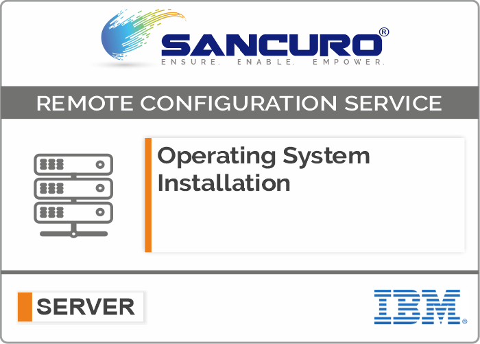 Operating System Installation on IBM  Server