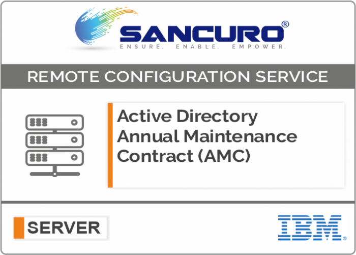 Active Directory Annual Maintenance Contract (AMC) FOR IBM SERVER