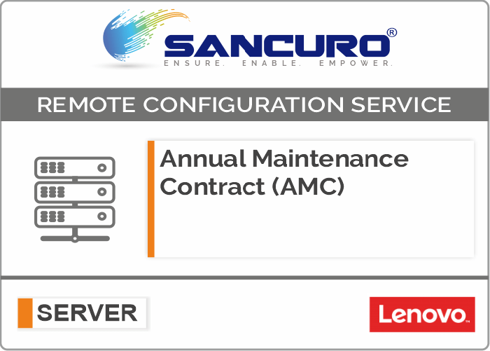 Annual Maintenance Contract (AMC) For Basic Configuration Services for LENOVO Server