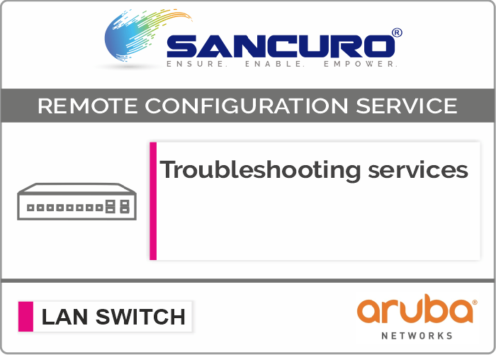 Aruba L2 LAN Switch Troubleshooting services