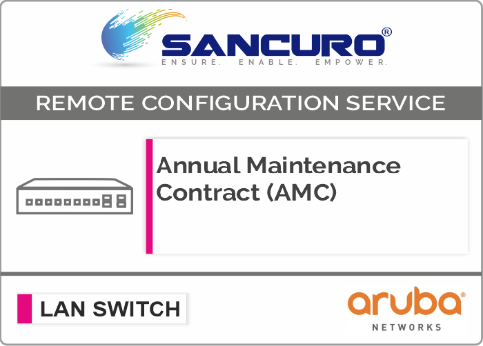 Annual Maintenance Contract (AMC) For Aruba L2 LAN Switch