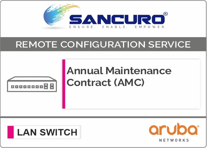 Annual Maintenance Contract (AMC) for Aruba L3 LAN Switch